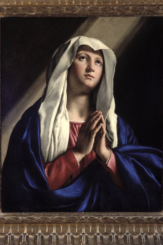 Giovan Battista Salvi detto il Sassoferrato, Vergine in preghiera, sec. XVII